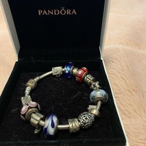 Pandora charm bracelets + charms